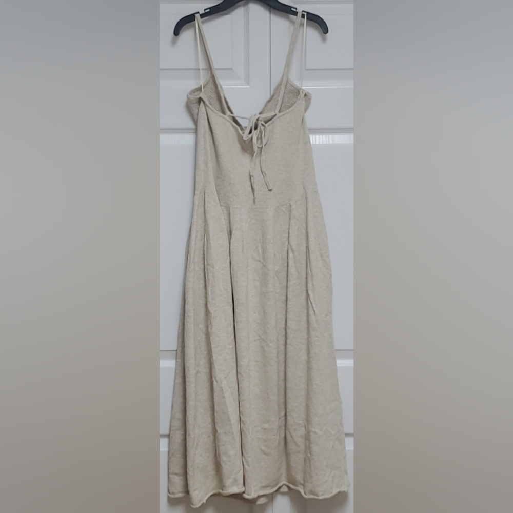 Free People Tula Sweater Midi Dress/Natural - Picture 6 of 16